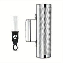 Stainless Steel 30cm Guiro Instrument With Scraper