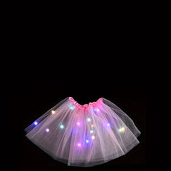 LED Glowing Tulle Skirt for Ballet Performances