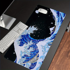 XL Anti-slip Mouse Pad - Boats & Waves Night Sky