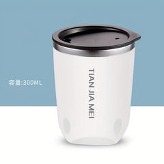 TINYJAME 304 Stainless Steel Travel Mug Insulated Leakproof BPA Porta