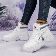 Women's Snow Shoes High Top Breathable Outdoor Sport Shoes