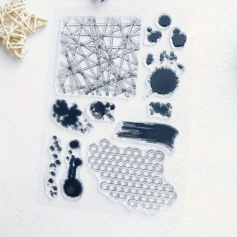 Ink Transparent Silicone Stamp for Card Making DIY Crafts