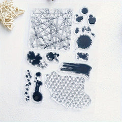 Ink Transparent Silicone Stamp for Card Making DIY Crafts