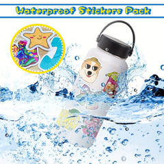 600pcs Cartoon Water Bottle Stickers VSCO Stickers For Kids