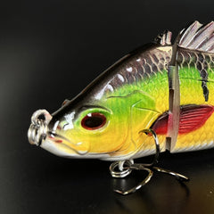 43g 1.52oz 4 Segments Sinking Wobblers Hard Bait Fishing Tackle