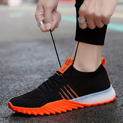 Women's Fashionable Mesh Sneakers Breathable Running Shoes