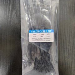 100pcs Self-locking Nylon Strapping for Indoor and Outdoor Use