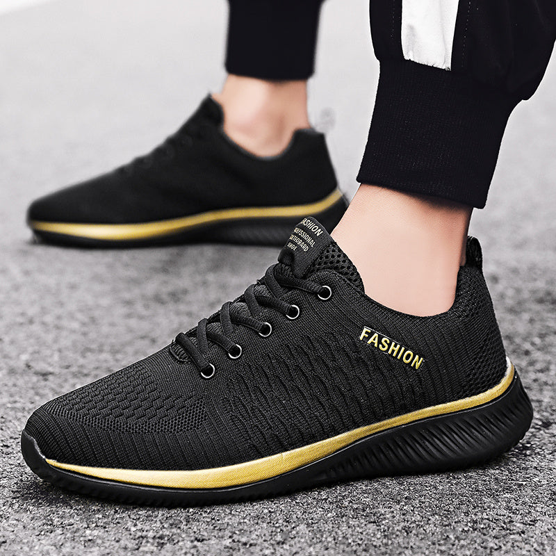 Men's Running Shoes Casual Breathable Lightweight