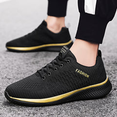 Men's Running Shoes Casual Breathable Lightweight