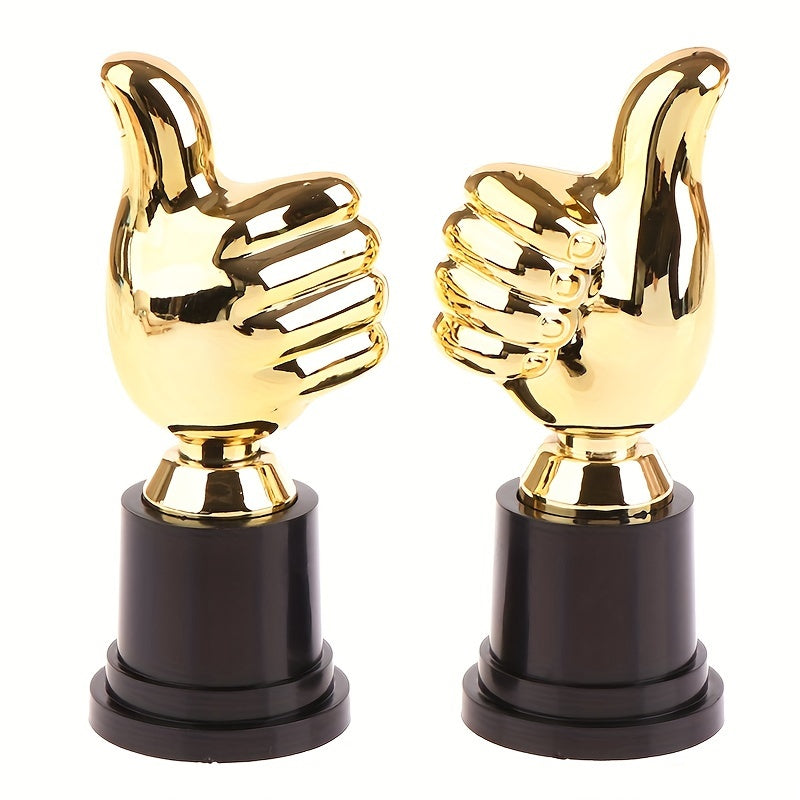 1pc Mini Awards Trophies Thumbs Trophy Toys for Sports Match