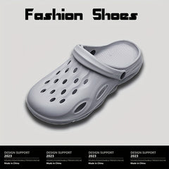 Men's Slip On Clog Sandals Breathable Outdoor Walking Slippers