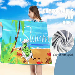 Mutao Microfiber Beach Towels Quick Drying Towel Swim Towel Soft Oversized