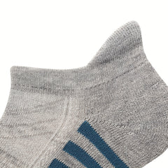 6 Pairs Women's Striped Short Socks Soft Lightweight Low Cut Sports Stocking