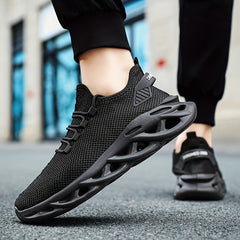 Cozy Slip On Non-Slip Shoes for Men Breathable Shock Absorption