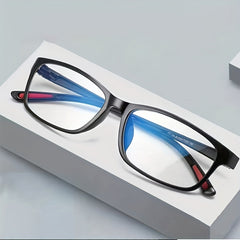 Men's Full Frame Ultra Light Changing Glasses Anti Light Classic Business Casual
