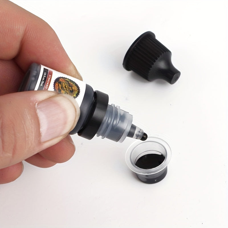 7Pcs Tattoo Inks Pigment Kit for Permanent Makeup & Body Art Painting