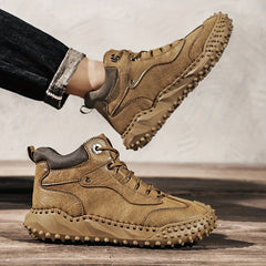 Men's Casual High Top Boots Outdoor Hiking Shoes