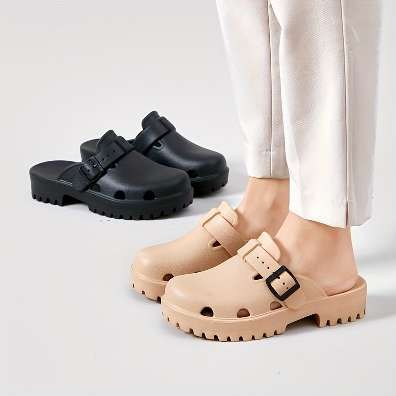 Non slip Wear Resistant Slippers Women's Thick Bottom Sandals