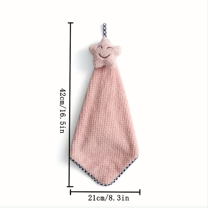 Star Shaped Hand Towel for Bathroom and Kitchen