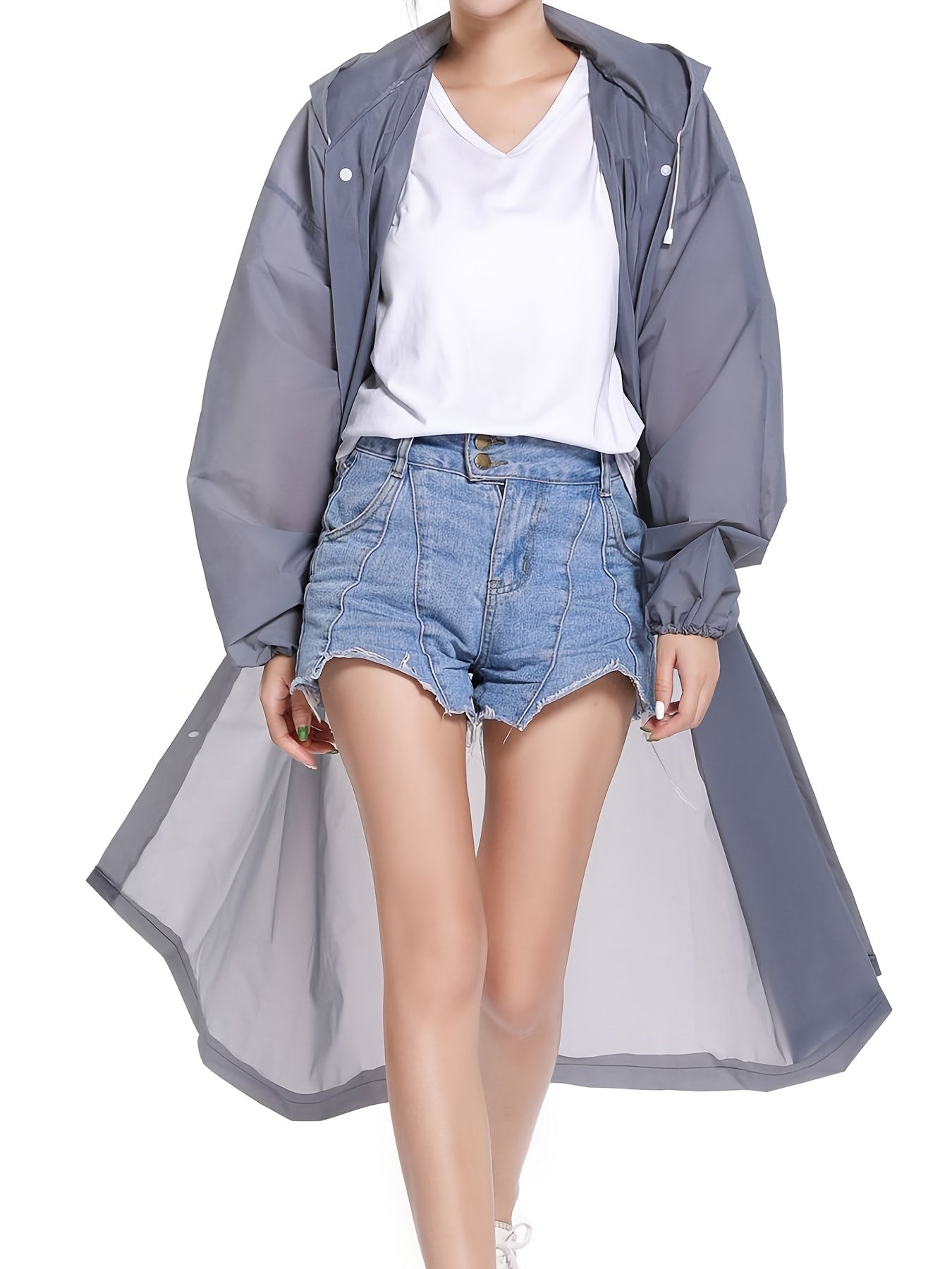 Portable Raincoat for Women and Men Stay Dry in Any Weather