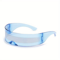 Y2K Wrap Around Sunglasses Futuristic Glasses UV400