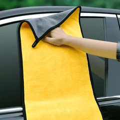2pcs Microfiber Car Wash Towels Absorbent Cleaning Cloths for Deep Cleaning