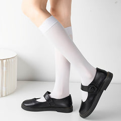 Stretchy Anti Grip Compression Socks Thin Calf Socks Women's Stockings