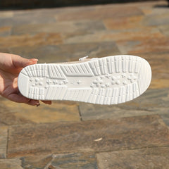 Women's Lightweight Canvas Lace-Up Sneakers