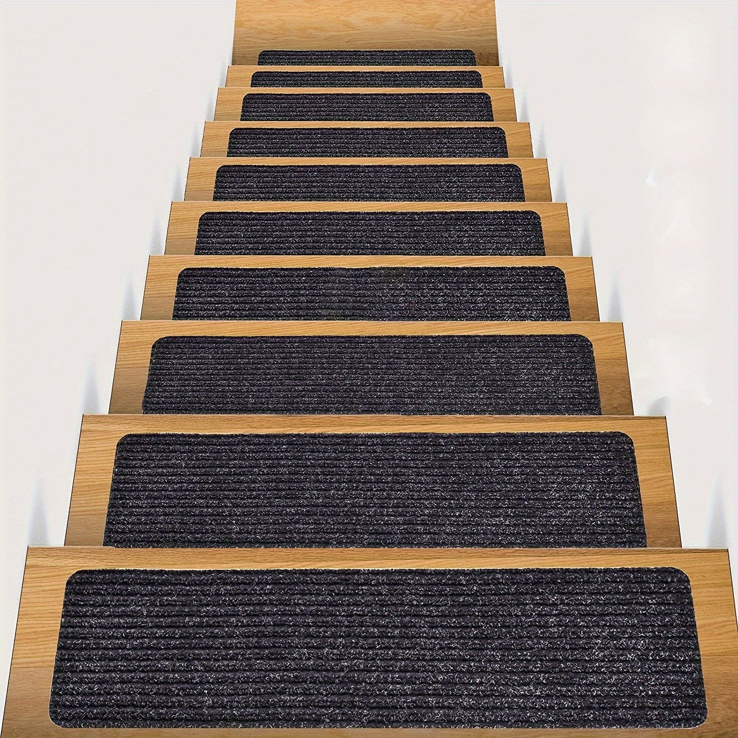 15pcs Non Slip Carpet Stair Treads Safety Rug Indoor Run