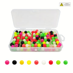 Fishing Beads Kit 6mm & 8mm Round Beads for Saltwater & Freshwater Rigs
