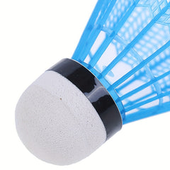 12pcs Colorful Plastic Badminton Shuttlecocks
