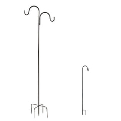 Outdoor Shepherd's Hook for Plants & Bird Feeders