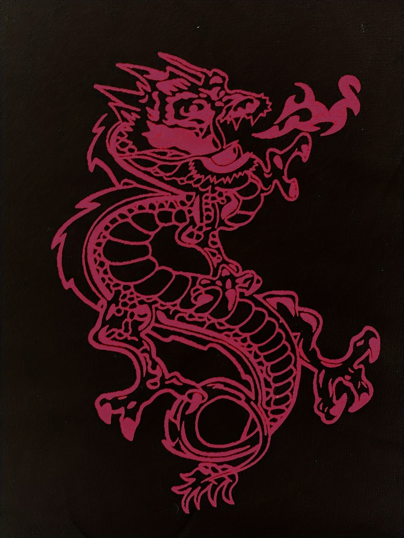 Dragon Print Pajama Set Women's Sleepwear & Loungewear