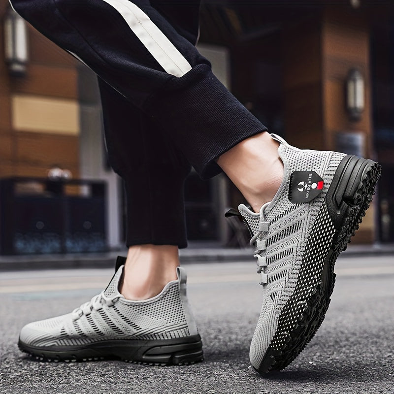 Men's Lightweight Running Shoes Breathable Jogging Sneakers