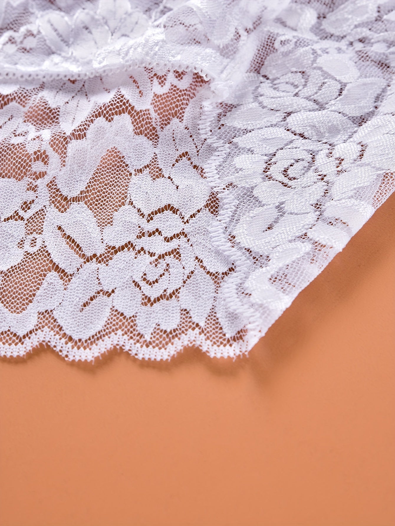 3pcs Floral Lace Briefs Women's Lingerie Panties