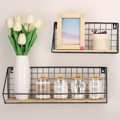 Bamboo Lid Cotton Swab Holder Bathroom Organizer 10 Oz Clear Apothecary Jars