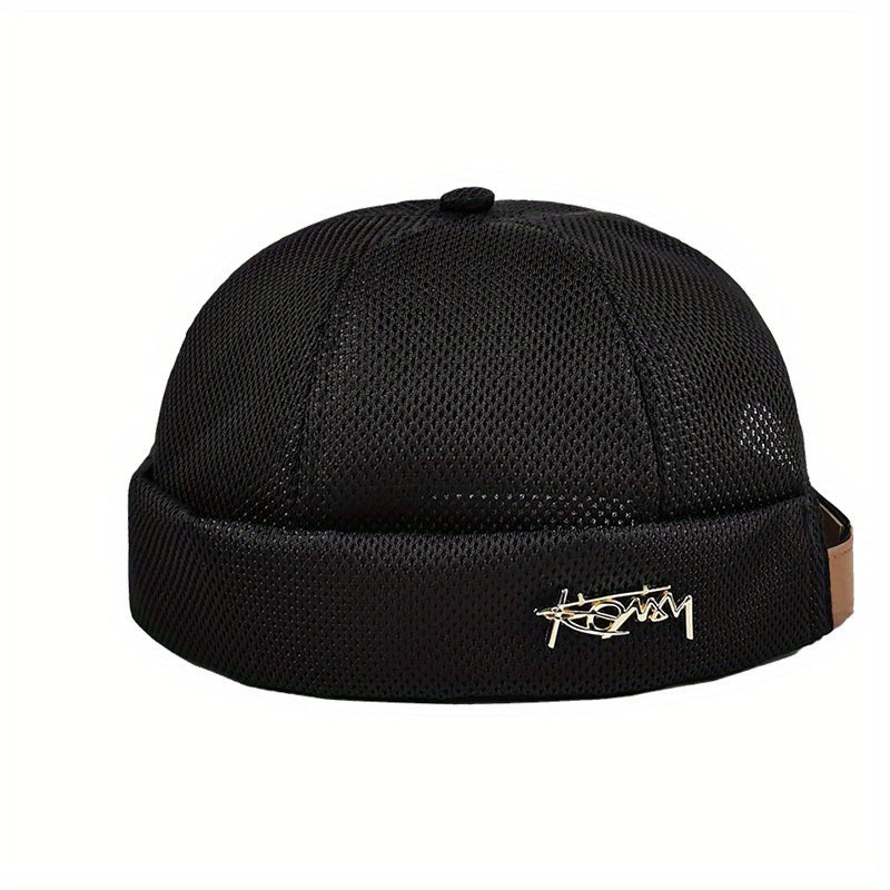 Adjustable S Breathable Vintage Brimless Beanie Hats