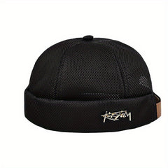 Adjustable S Breathable Vintage Brimless Beanie Hats