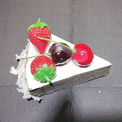 Fruit Cake Simulation Decoration Props Artificial Cupcake