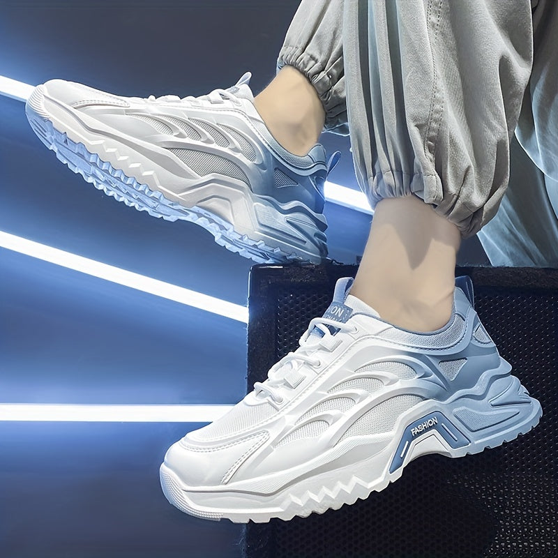 Men's Chunky Lace-up Sneakers Athletic Dad Shoes