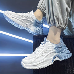 Men's Chunky Lace-up Sneakers Athletic Dad Shoes