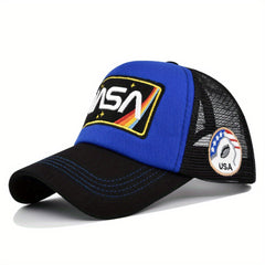 Letter Embroidered Sunscreen Hat for Outdoor Activities