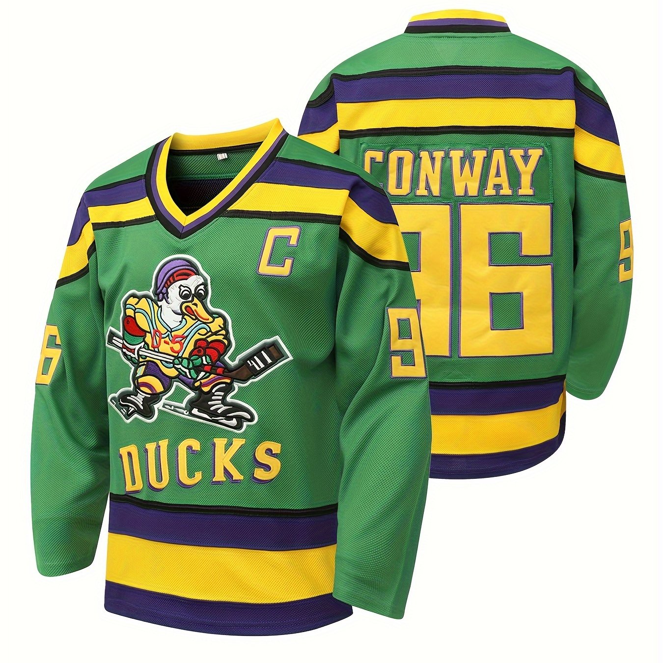 Men's 96 Ice Hockey Jersey Green