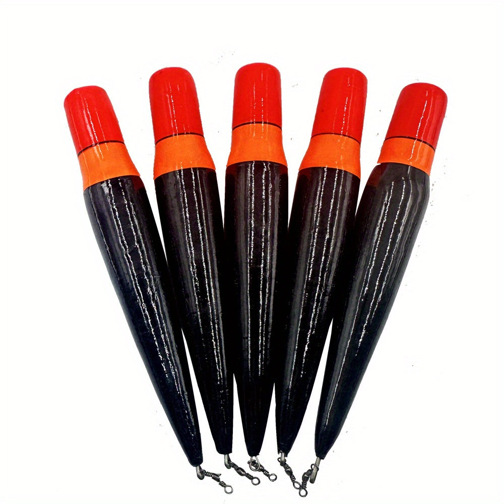 5pcs Fishing Float 12G Bobber 5 12inch Metal Swivel