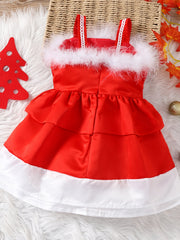 Christmas Princess Dress For Toddler Girls - Great for Photoshoot!