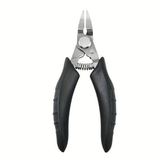 Heavy-Duty Nail Clippers with Curved Blades and Covers for Outdoor Use