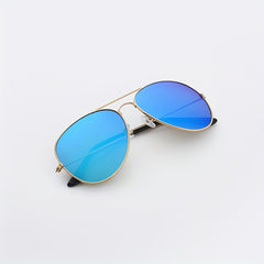 Metal Frame Polarized Sunglasses For Men And Women