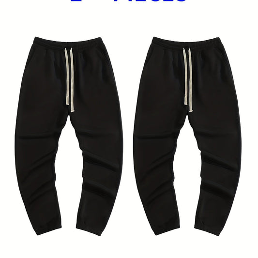 Men's Drawstring Casual Sweatpants for Running Gym