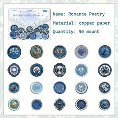 Vintage Inspired Stickers Set Sweet Romance & My Fairytale Designs
