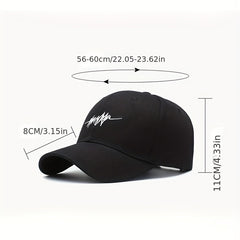 Sunshade Letter Embroidery Print Baseball Cap Outdoor Sport